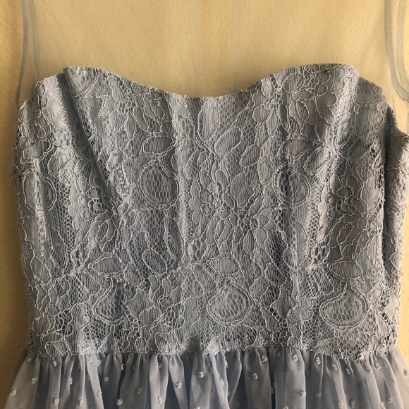 Vintage powder blue dress - Picture 4 of 4